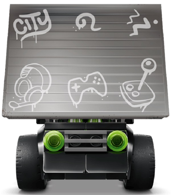 Lego City: Vehicule. Masina de curse din jocuri video