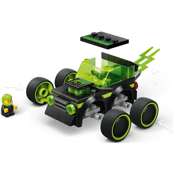 Lego City: Vehicule. Masina de curse din jocuri video