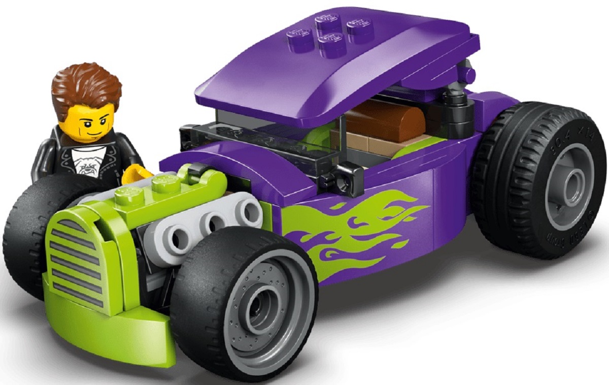 Lego City: Vehicul hot rod