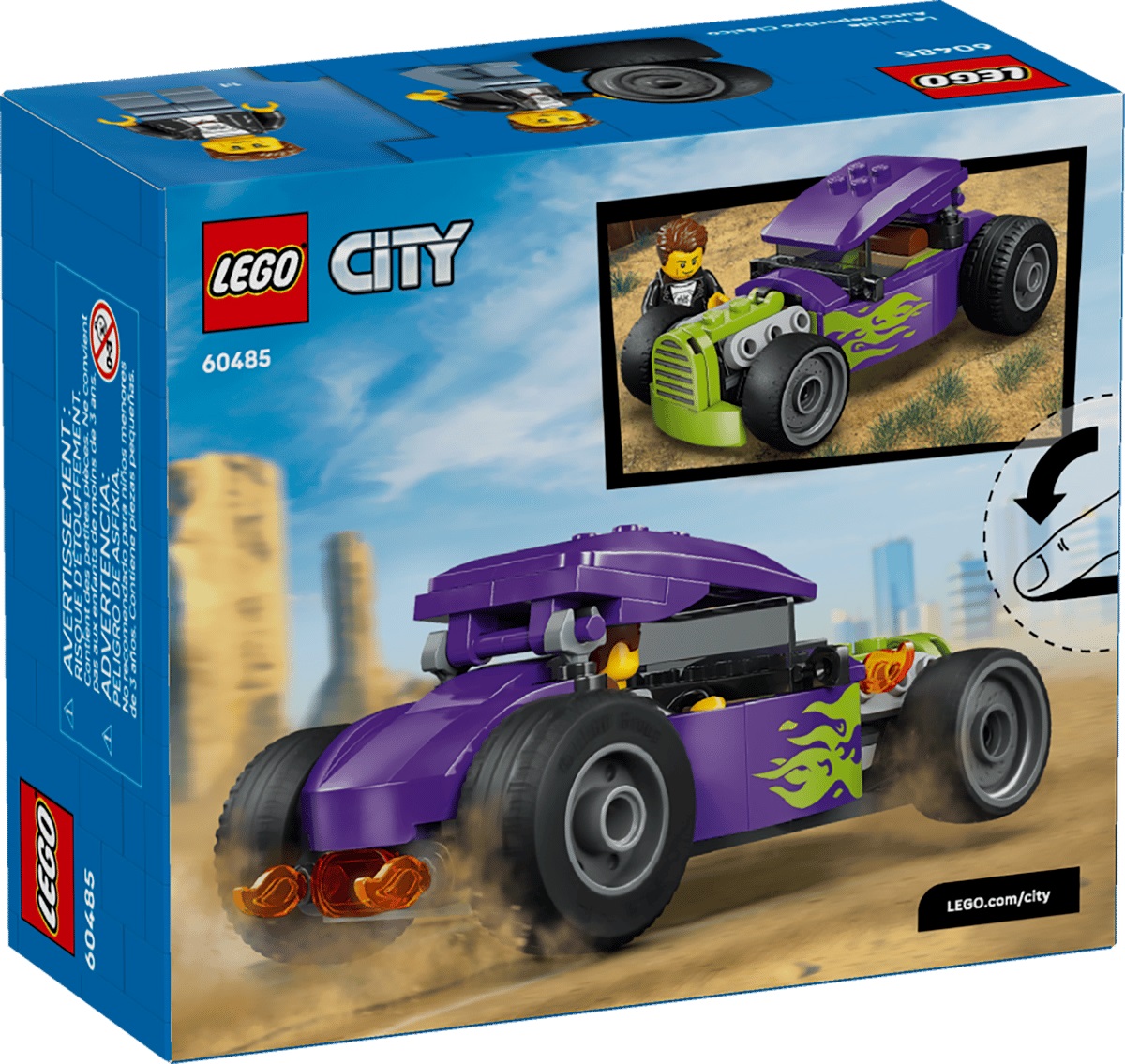 Lego City: Vehicul hot rod