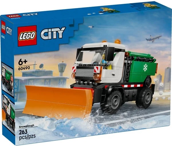 Lego City: Vehicul cu plug de zapada