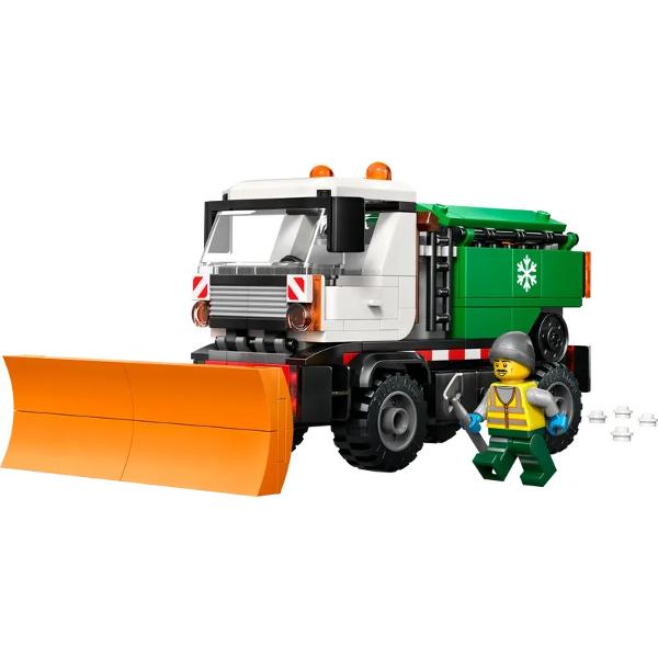 Lego City: Vehicul cu plug de zapada