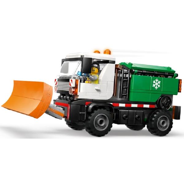 Lego City: Vehicul cu plug de zapada