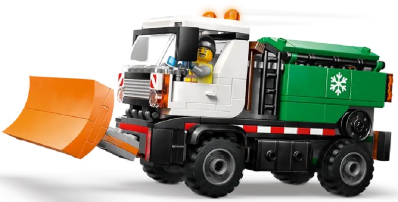 Lego City: Vehicul cu plug de zapada