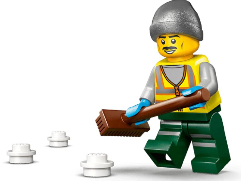 Lego City: Vehicul cu plug de zapada