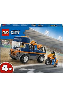 Poza produsului Lego City: Transportor de motociclete