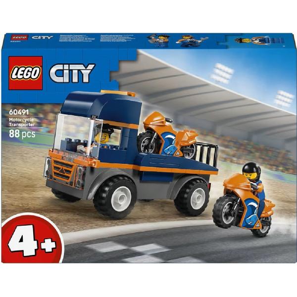 Lego City: Transportor de motociclete