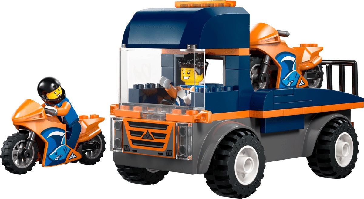 Lego City: Transportor de motociclete