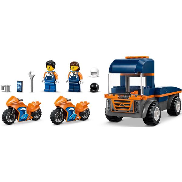 Lego City: Transportor de motociclete