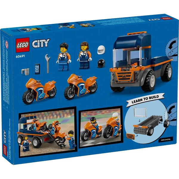 Lego City: Transportor de motociclete