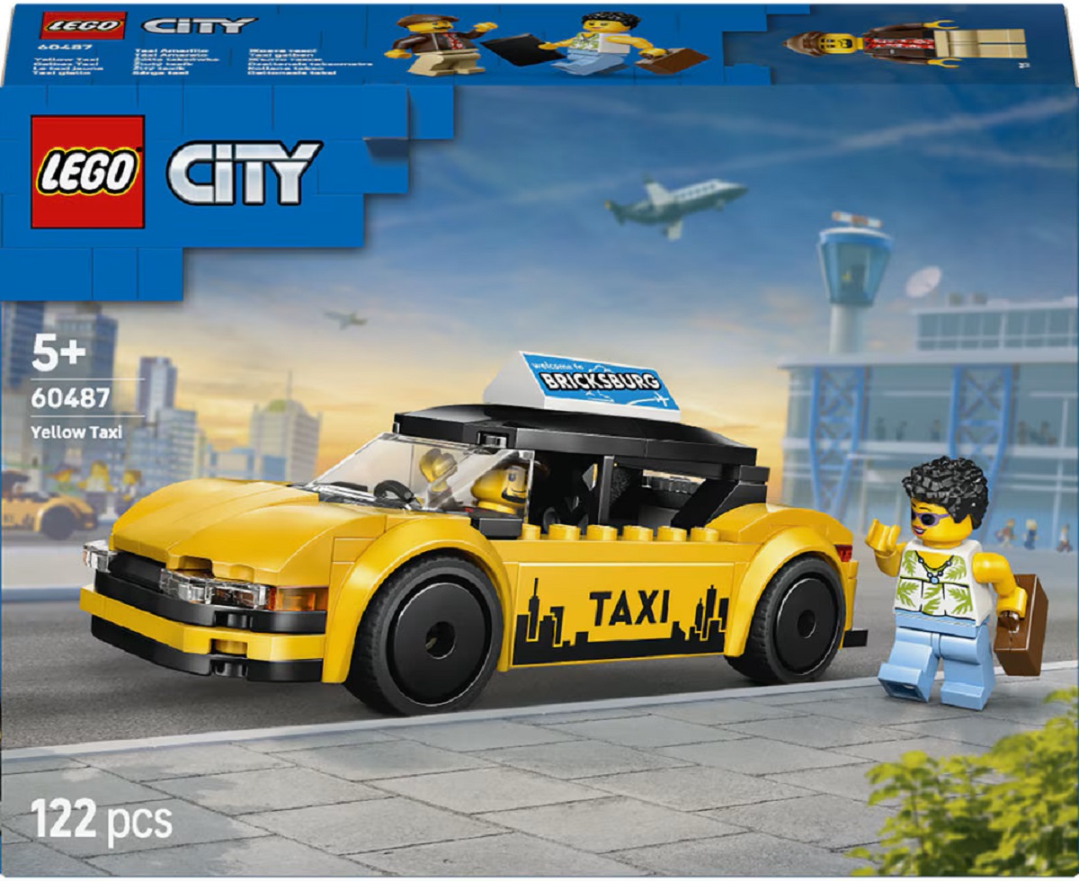 Lego City: Taxi galben
