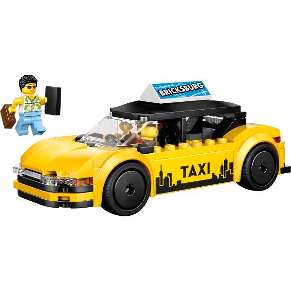Lego City: Taxi galben