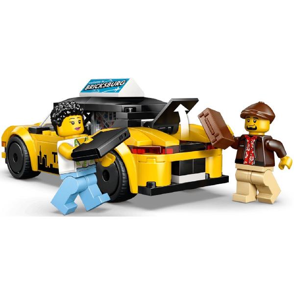 Lego City: Taxi galben