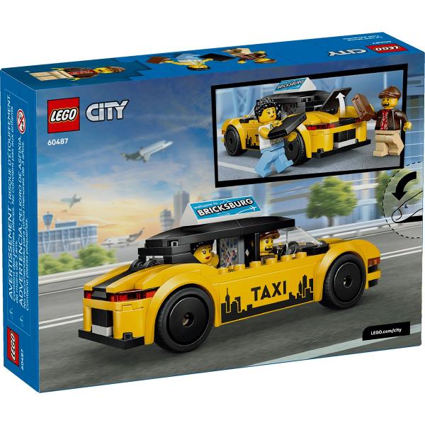 Lego City: Taxi galben