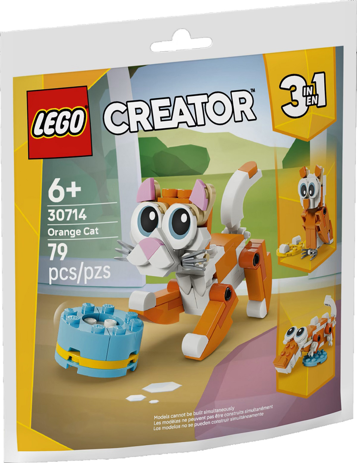 Lego Creator: Pisica portocalie