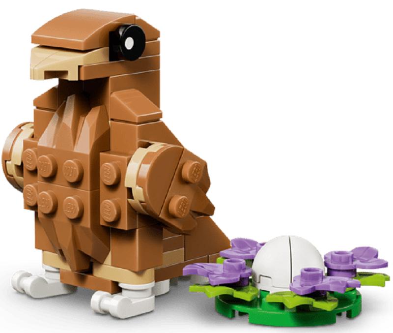 Lego Creator 3 in 1: Hamster adorabil cu o floare