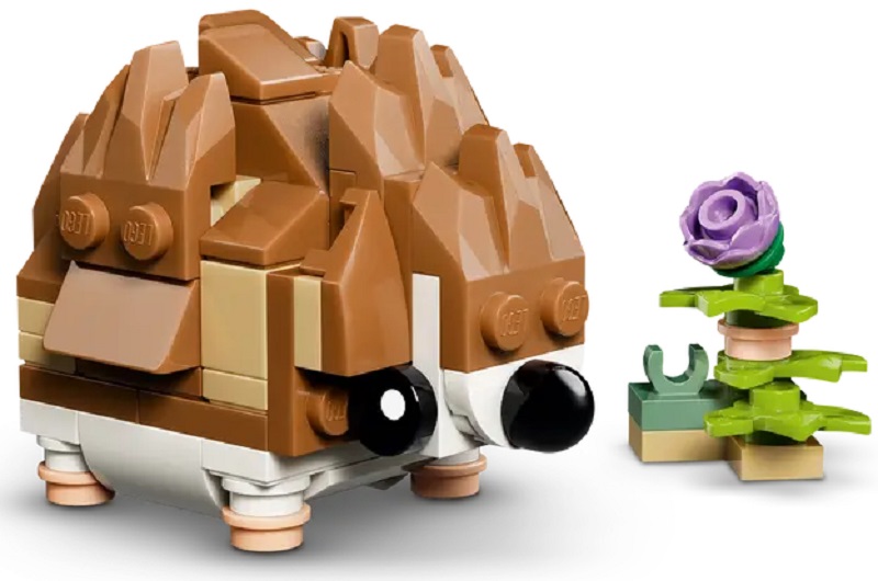 Lego Creator 3 in 1: Hamster adorabil cu o floare