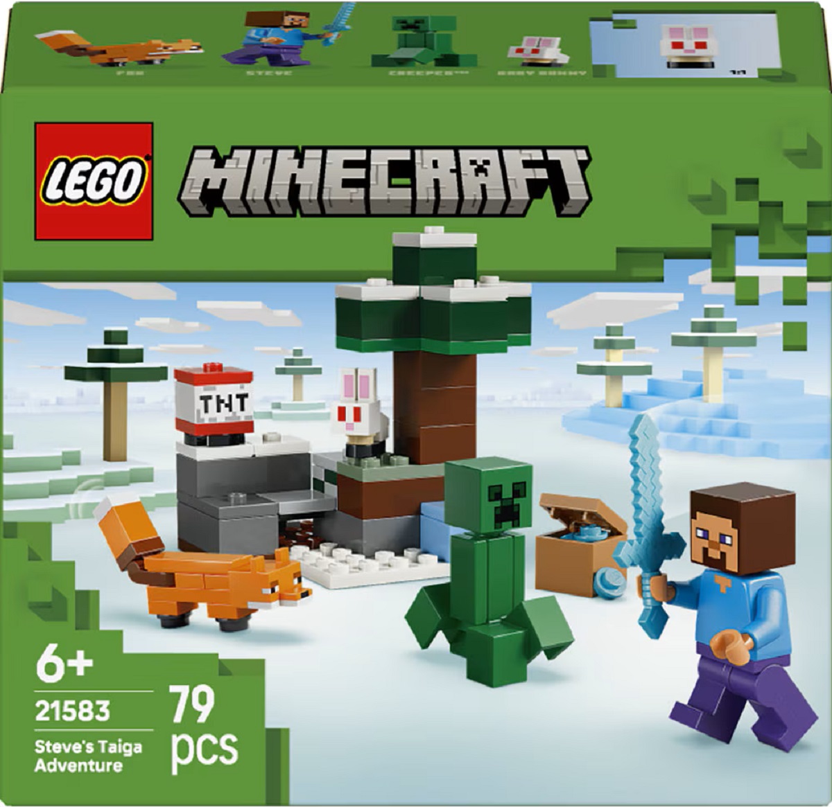 Lego Minecraft: Aventura din Taiga a lui Steve
