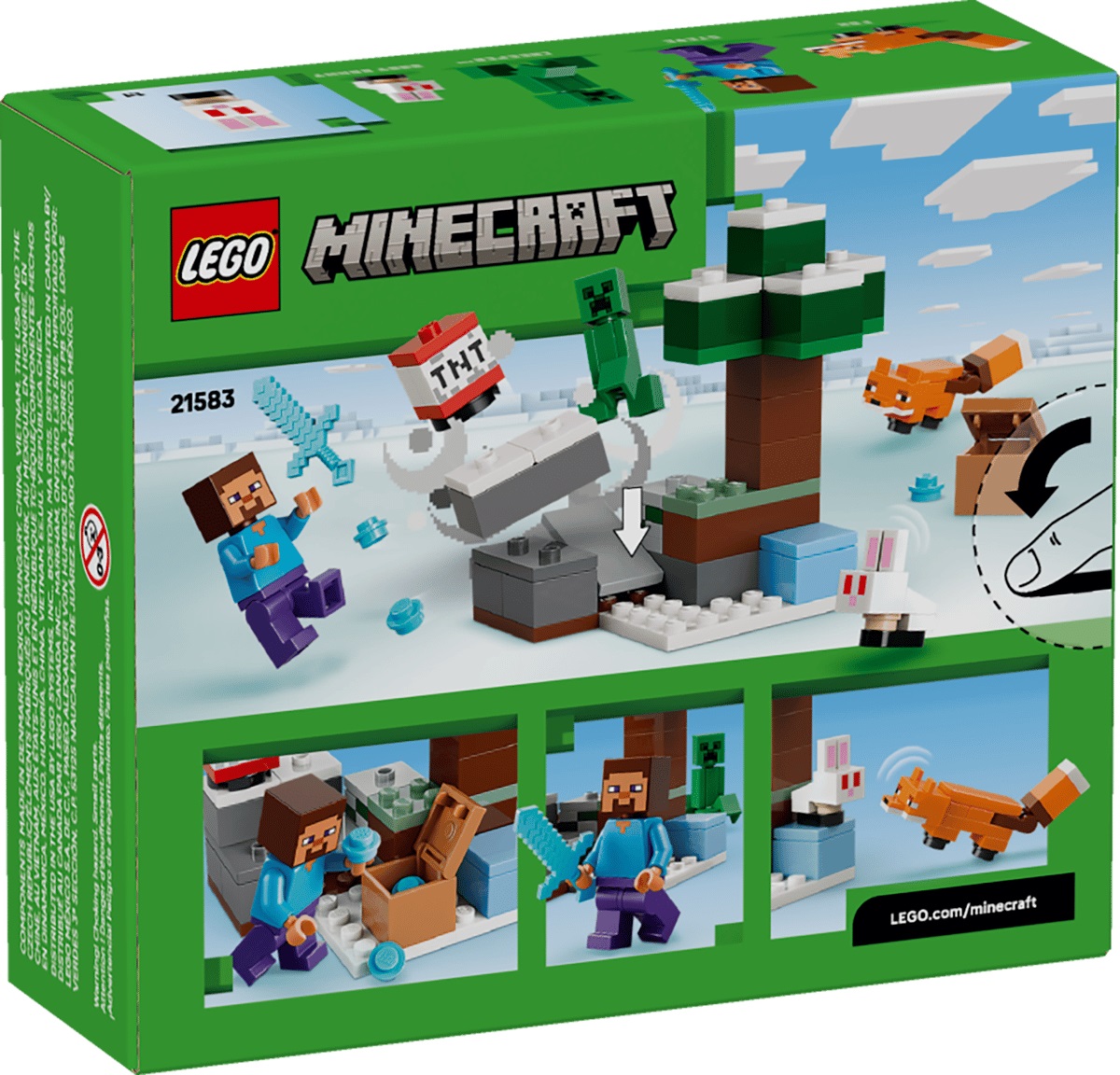 Lego Minecraft: Aventura din Taiga a lui Steve
