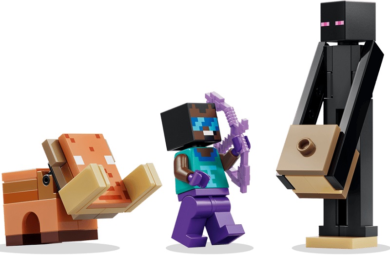 Lego Minecraft: Calatorie prin portalurile Nether si End