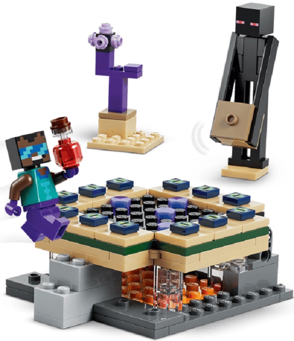 Lego Minecraft: Calatorie prin portalurile Nether si End