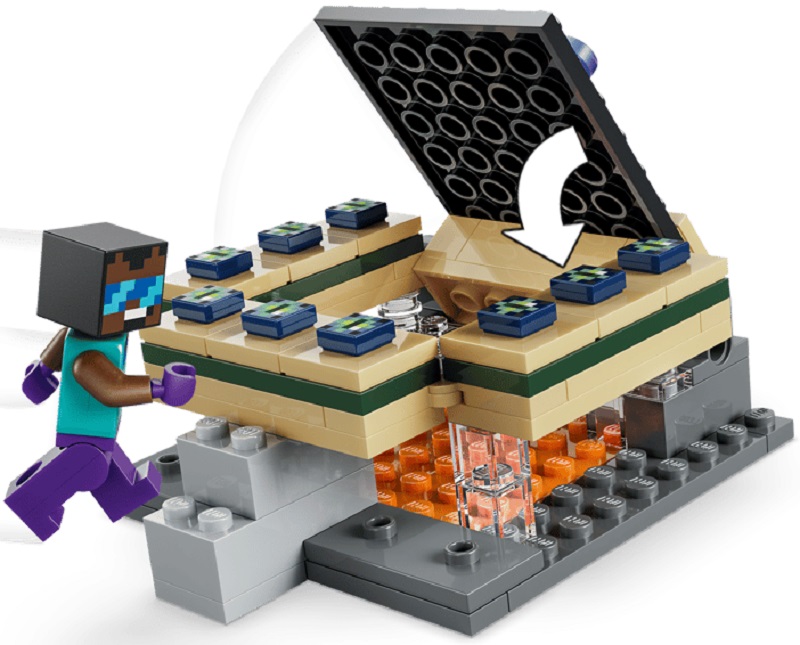 Lego Minecraft: Calatorie prin portalurile Nether si End