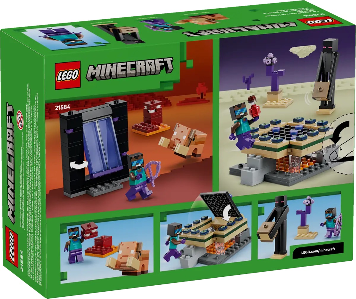 Lego Minecraft: Calatorie prin portalurile Nether si End