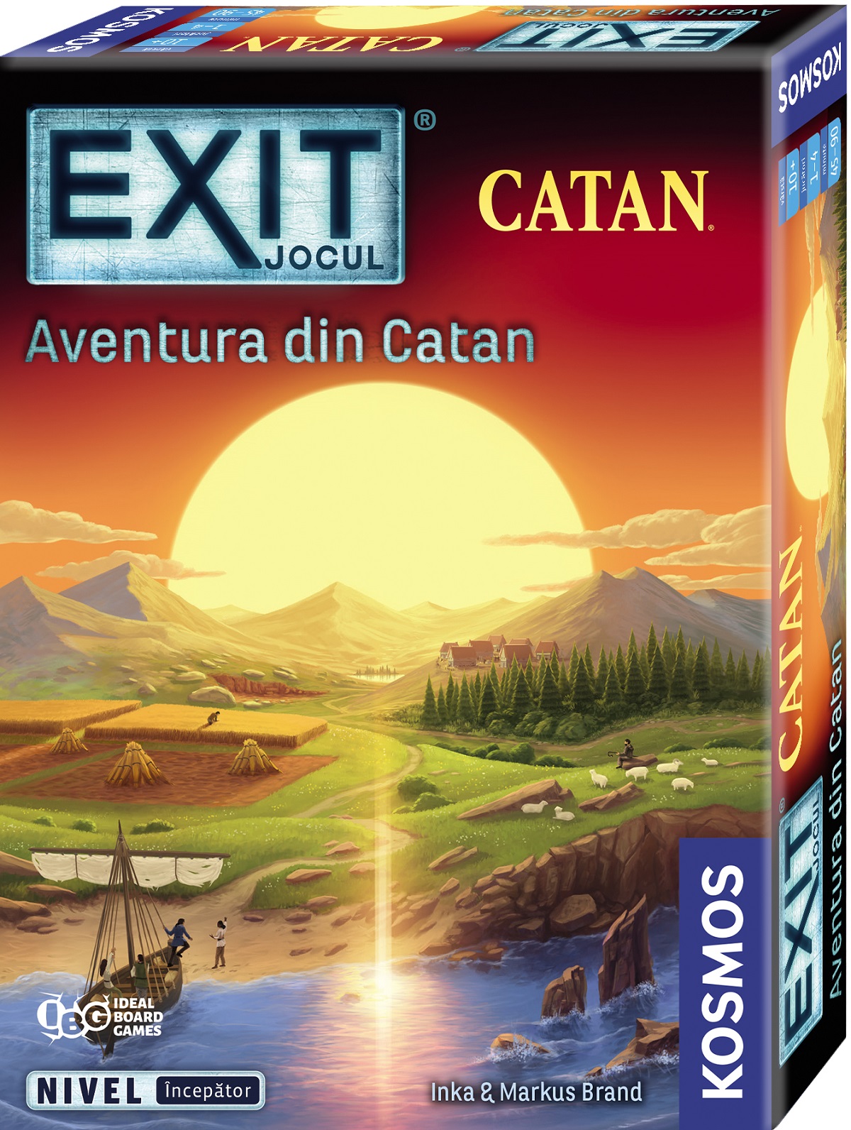 Joc de strategie Escape room. Aventura din Catan