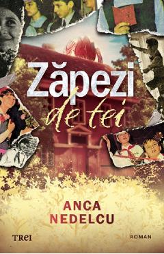 Coperta cărții 'Zăpezi de tei - Anca Nedelcu'