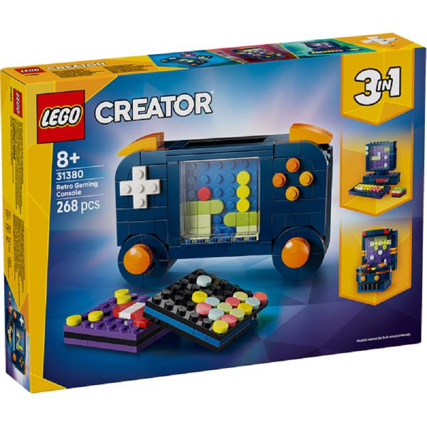 Lego Creator: Consola de jocuri video retro 