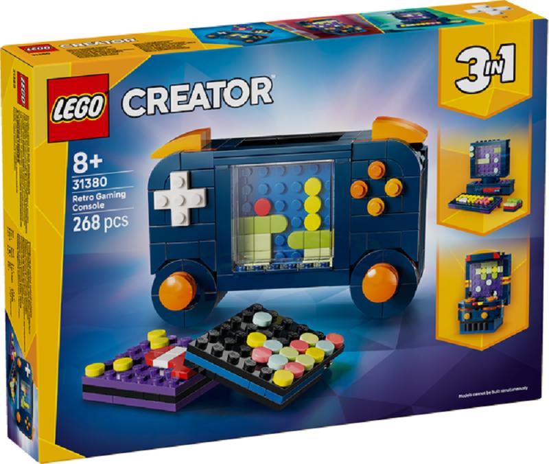 Lego Creator: Consola de jocuri video retro 