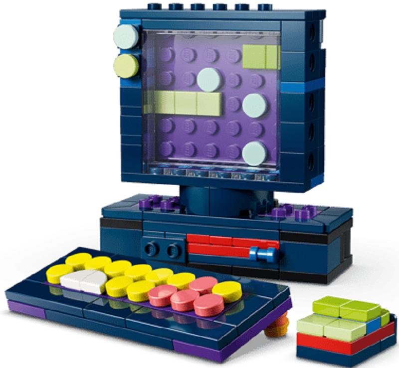 Lego Creator: Consola de jocuri video retro 
