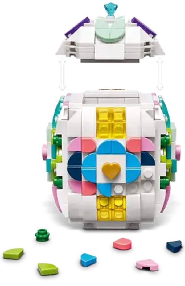 Lego Iconics: Ou de Paște decorativ