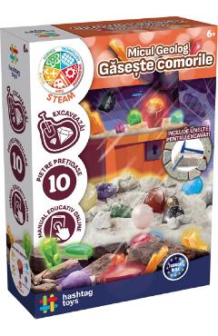Poza produsului Set Micul geolog: Gaseste comorile. Kit STEAM