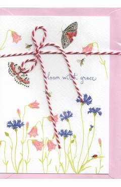 Poza produsului Felicitare: Bloom with grace. Mai Colorat