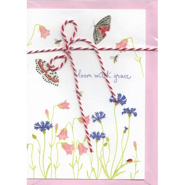 Felicitare: Bloom with grace. Mai Colorat