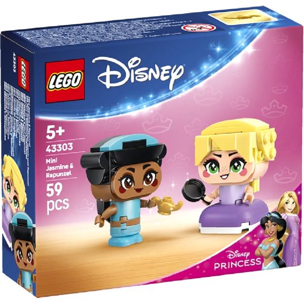 Lego Disney Princess: Miniprintesele Jasmine si Rapunzel 