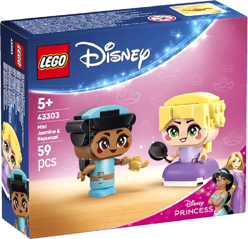 Lego Disney Princess: Miniprintesele Jasmine si Rapunzel 
