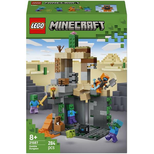 Lego Minecraft: Temnita cu zombi