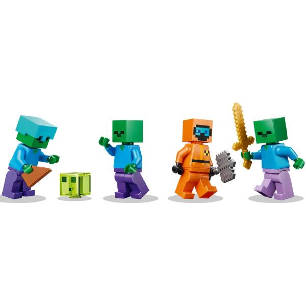 Lego Minecraft: Temnita cu zombi