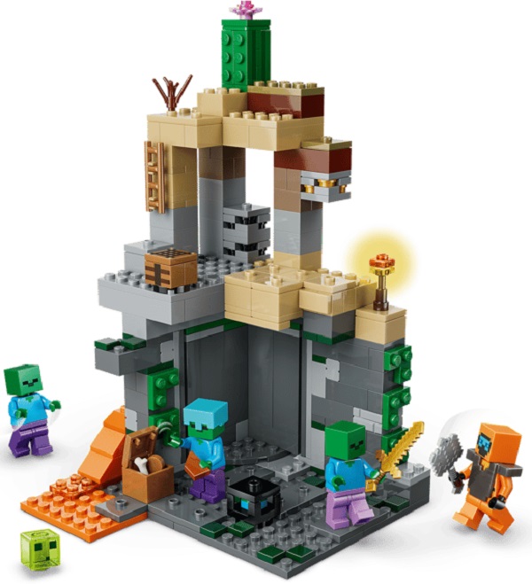 Lego Minecraft: Temnita cu zombi