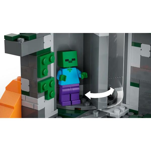 Lego Minecraft: Temnita cu zombi