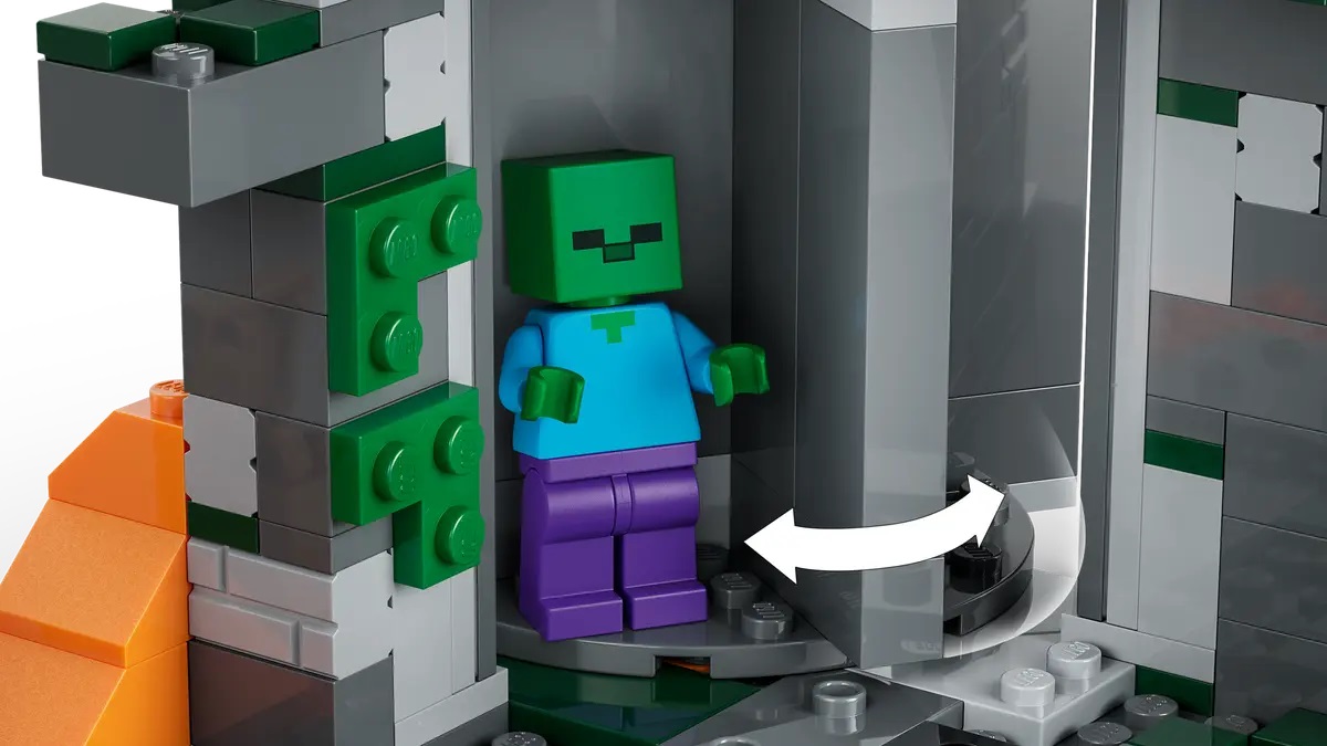 Lego Minecraft: Temnita cu zombi