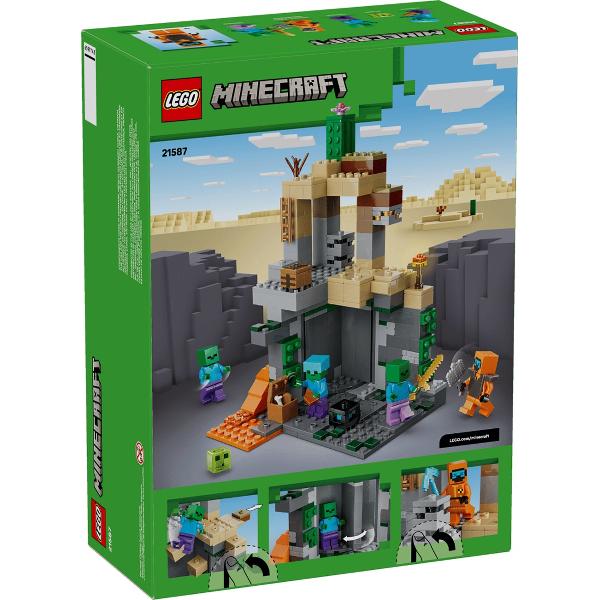 Lego Minecraft: Temnita cu zombi