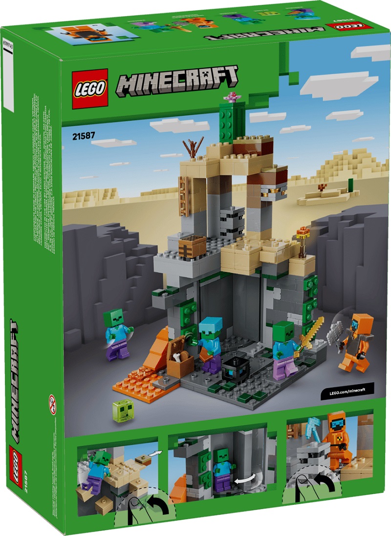 Lego Minecraft: Temnita cu zombi