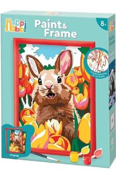 Poza produsului Picteaza si inrameaza: Iepuras vesel