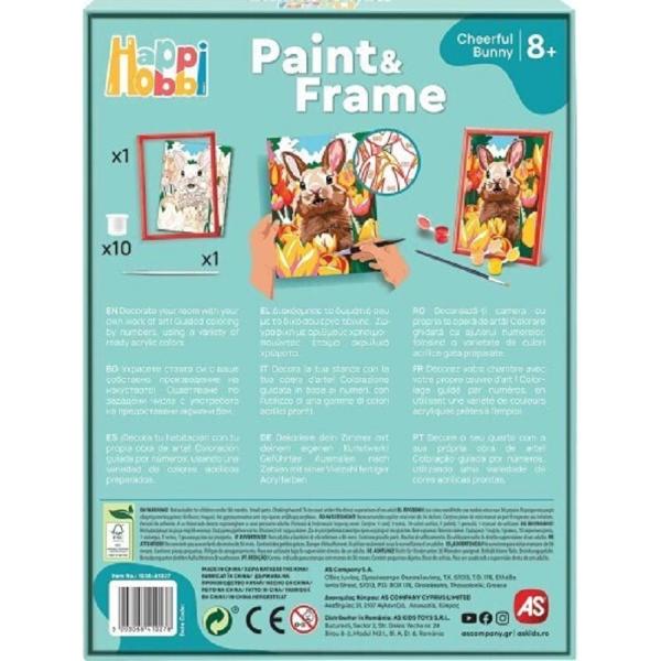 Picteaza si inrameaza: Iepuras vesel