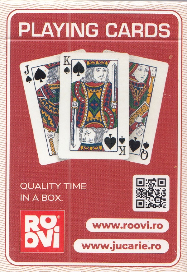 Carti de joc: Poker. Rosu