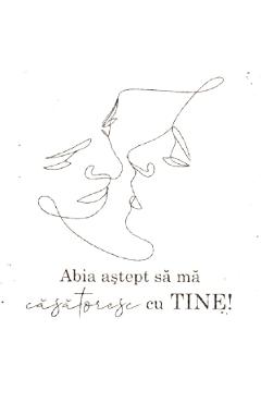 Poza produsului Felicitare cadou cerere in casatorie: Abia astept