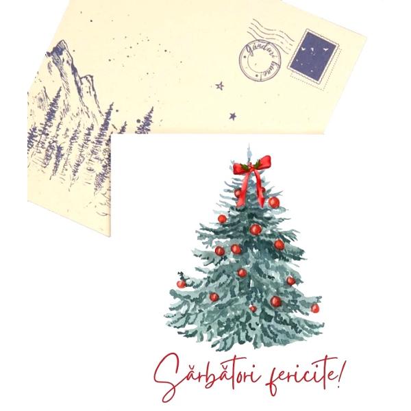 Felicitare cadou pentru sarbatorile de iarna: Happy Holidays